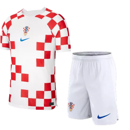 Croatia Home Jersey Kit 2022 (Jersey+Shorts) - gojerseys