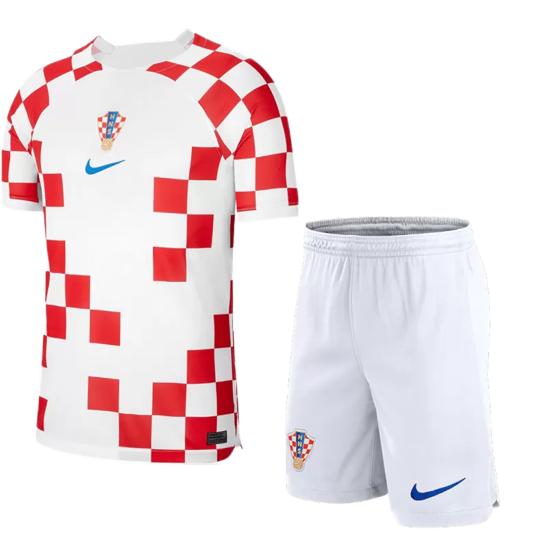 Croatia Home Jersey Kit 2022 (Jersey+Shorts) - gojersey