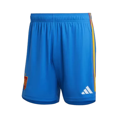 Spain Away Soccer Shorts 2022 - gogoalshop