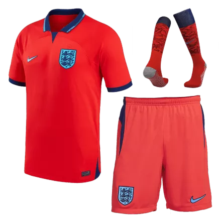 England Away Jersey Kit 2022 (Jersey+Shorts+Socks) - gojerseys