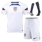 USA Home Jersey Kit 2022 (Jersey+Shorts+Socks) - goaljerseys