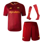 Roma Home Jersey Kit 2022/23 (Jersey+Shorts+Socks) - goaljerseys