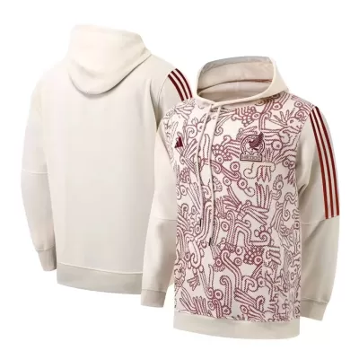 Mexico Sweater Hoodie 2022 - Cream - gojersey