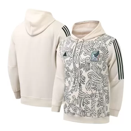 Mexico Sweater Hoodie 2022 - White&Green - gojerseys