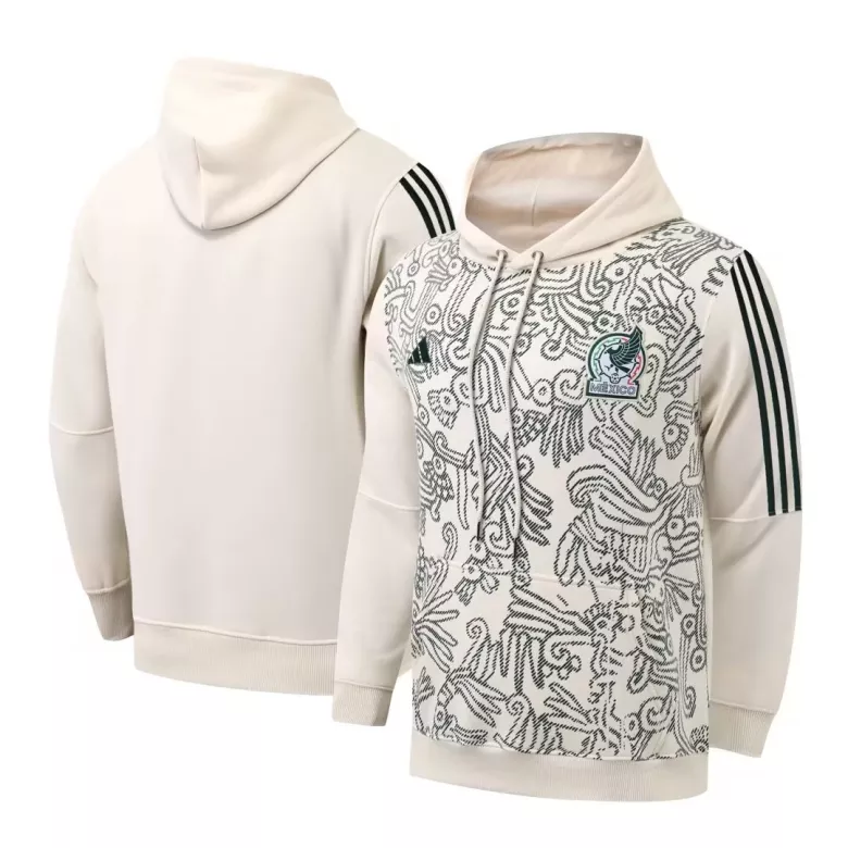 Mexico Sweater Hoodie 2022 - White&Green - gojersey