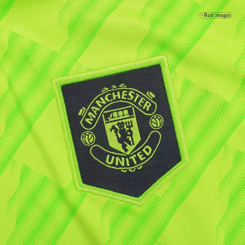 Manchester United Third Away Jersey Kit 2022/23 Kids(Jersey+Shorts) - gojerseys