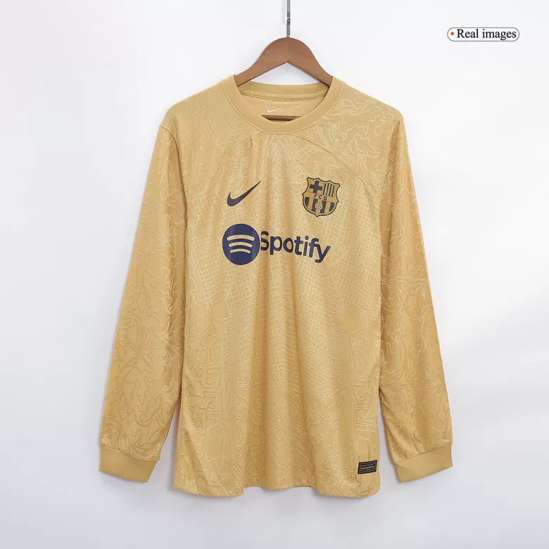 Barcelona Away Jersey 2022/23 - Long Sleeve - gojersey