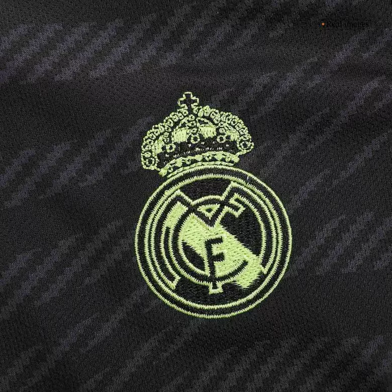 Real Madrid ALABA #4 Third Away Jersey Kit 2022/23 Kids(Jersey+Shorts) - gojersey