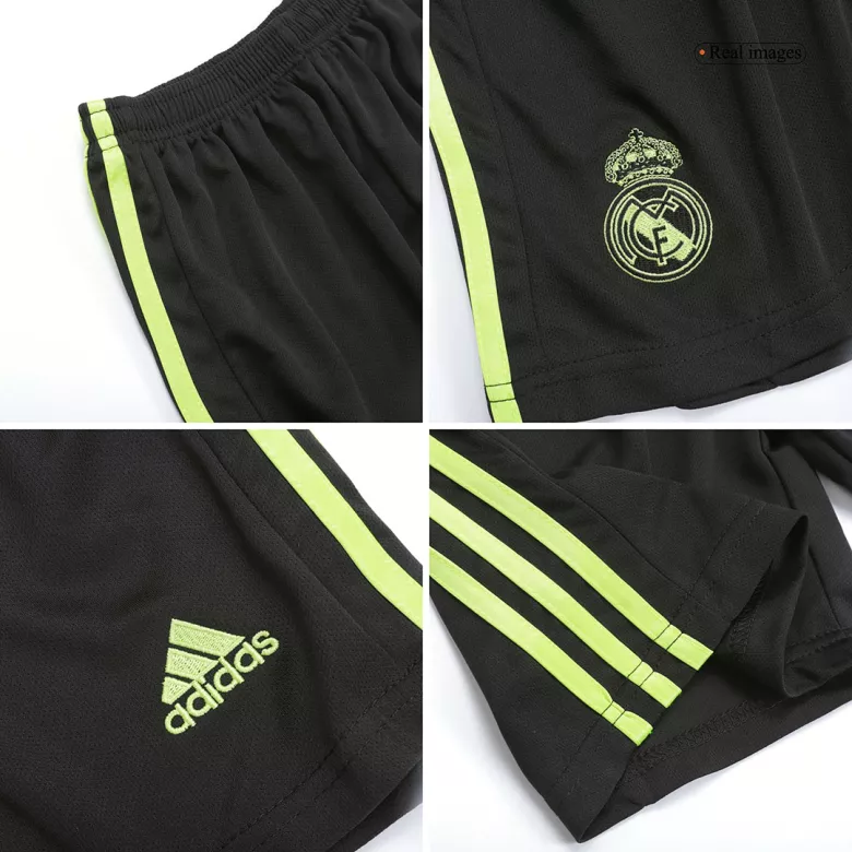 Real Madrid ALABA #4 Third Away Jersey Kit 2022/23 Kids(Jersey+Shorts) - gojersey