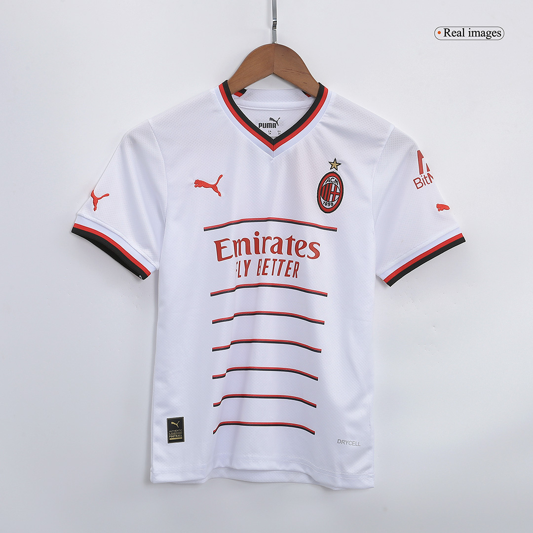 Puma AC Milan Theo Away Jersey w/ Champions League + Scudetto