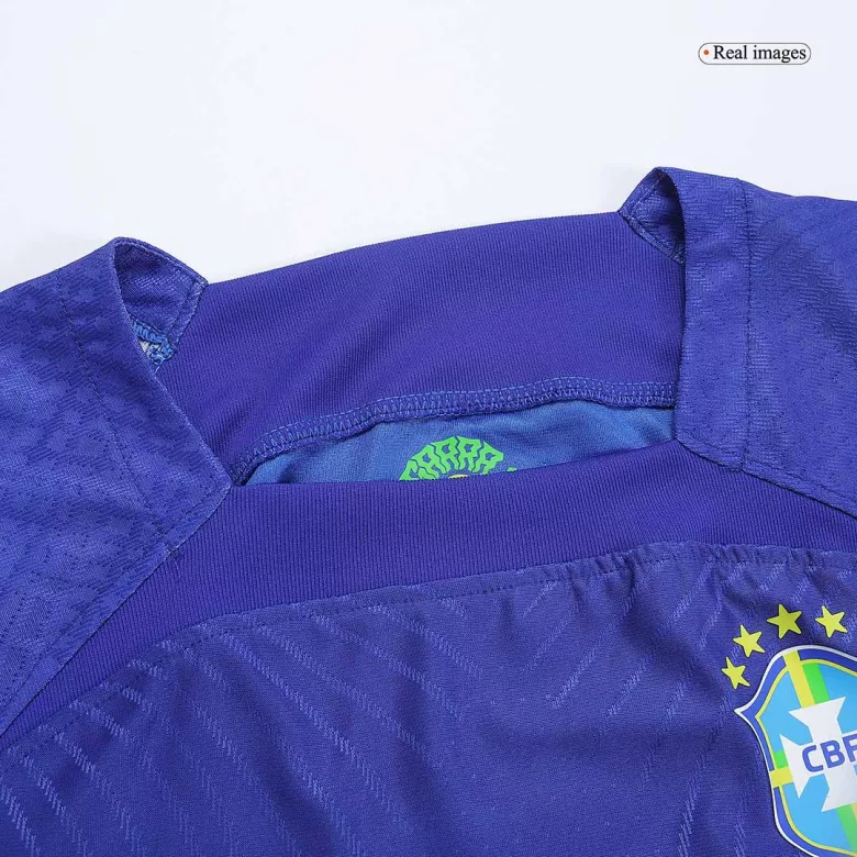 Brazil RICHARLISON #9 Away Jersey Authentic 2022 - gojersey