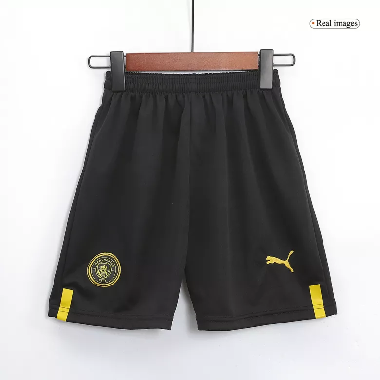 Manchester City Away Jersey Kit 2022/23 Kids(Jersey+Shorts) - gojersey