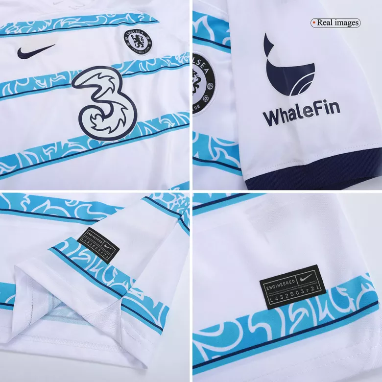 Chelsea Away Jersey Kit 2022/23 Kids(Jersey+Shorts) - gojersey