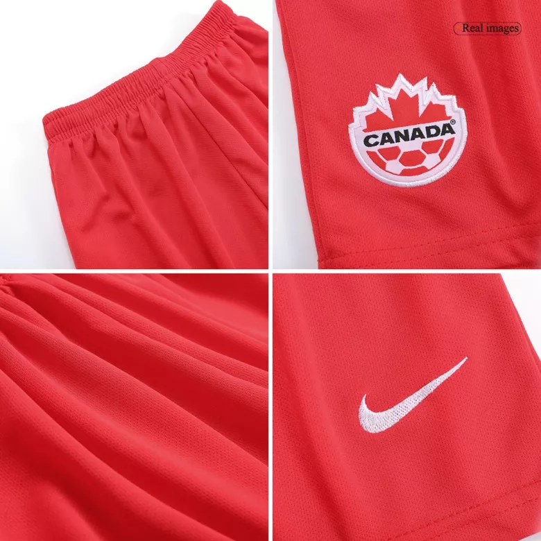 Canada Home Jersey Kit 2022 Kids(Jersey+Shorts) - gojersey
