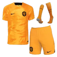 Netherlands Home Jersey Kit 2022 (Jersey+Shorts+Socks) - goaljerseys