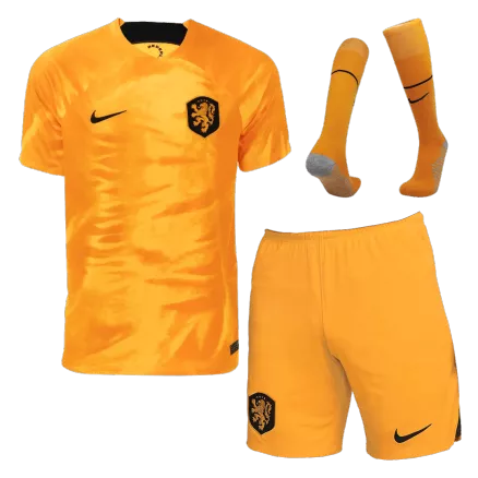 Netherlands Home Jersey Kit 2022 (Jersey+Shorts+Socks) - gojerseys