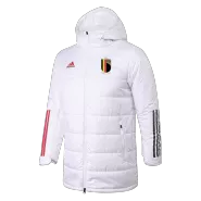 Belgium Training Winter Jacket 2022 White - goaljerseys