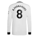 Manchester United B.FERNANDES #8 Away Jersey 2022/23 - Long Sleeve - goaljerseys