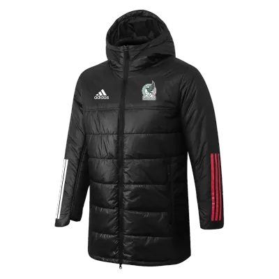 Mexico Training Winter Jacket 2022 Black - gojersey
