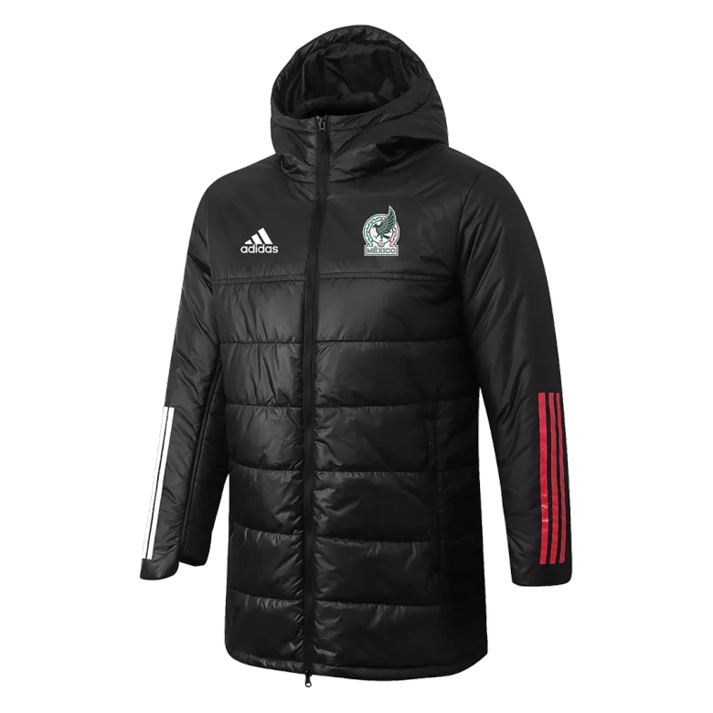 Mexico Training Winter Jacket 2022 Black - gojersey