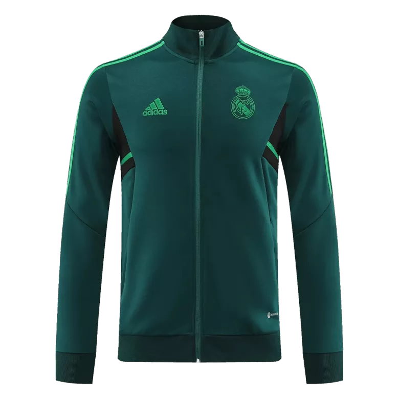 Real Madrid Training Jacket 2022/23 Green - gojersey