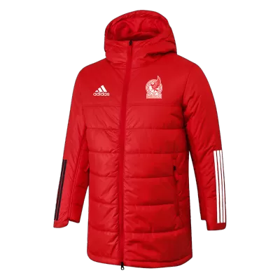 Mexico Training Winter Jacket 2022 Red - gojersey