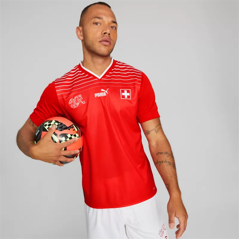Switzerland XHAKA #10 Home Jersey 2022 - gojersey