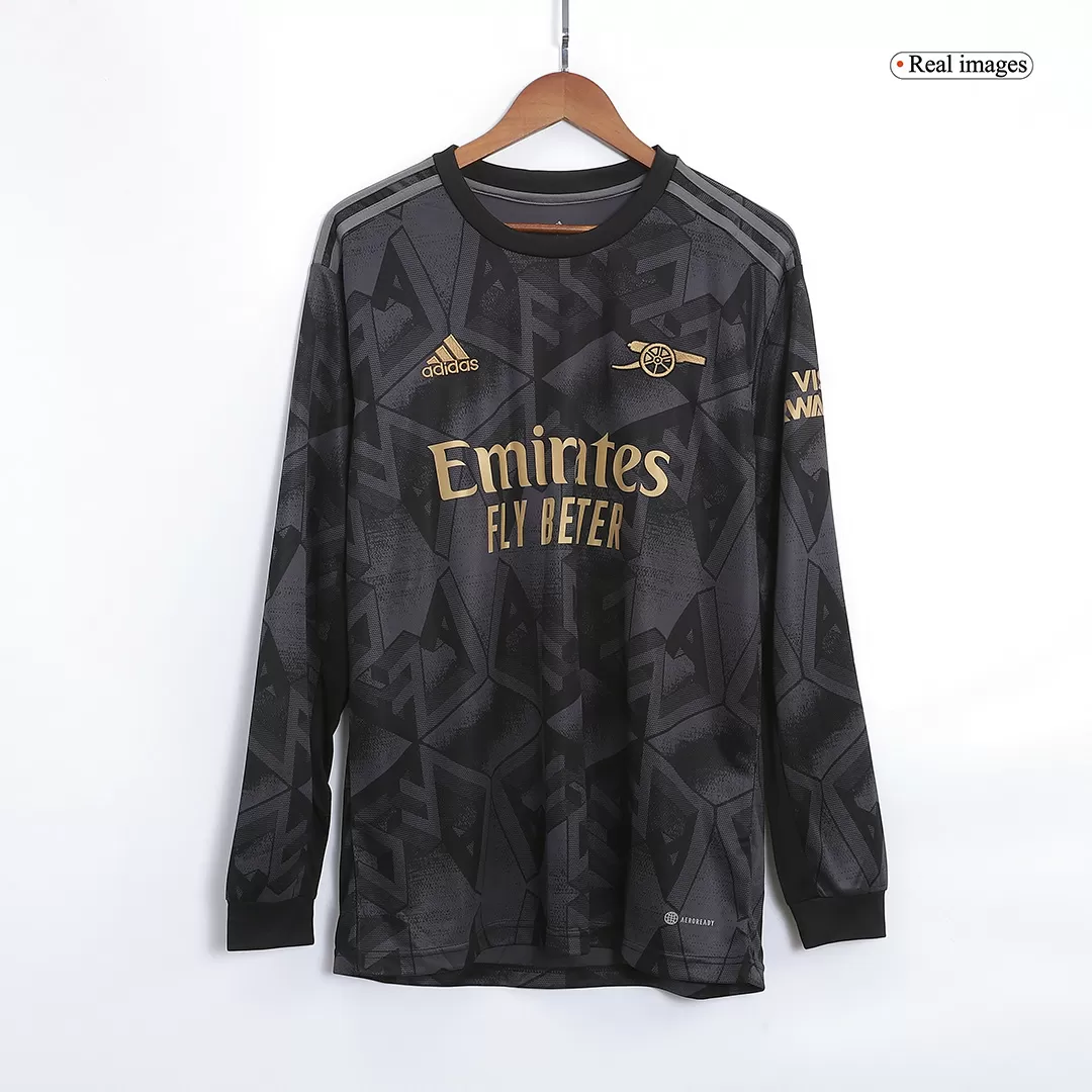 Arsenal long sleeve away shirt best sale