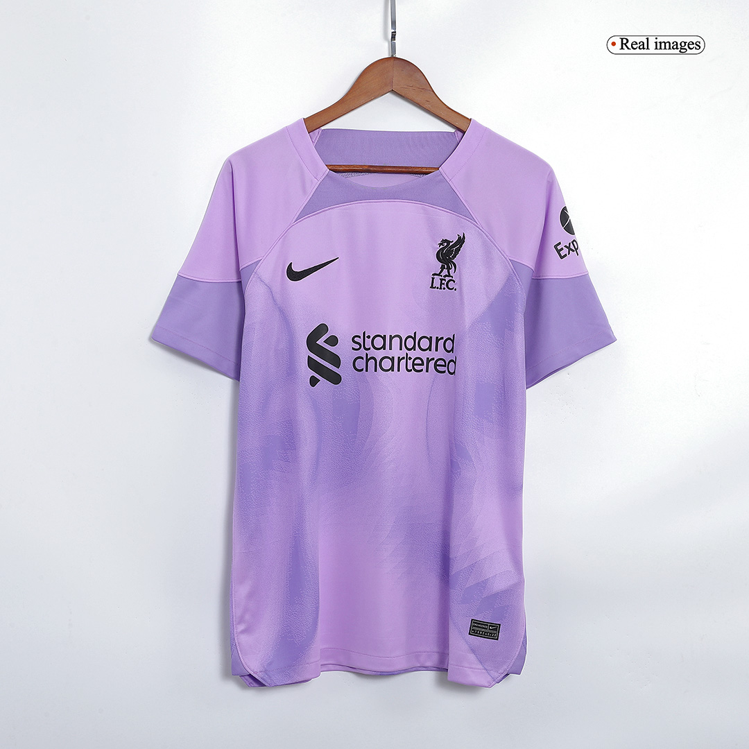 Liverpool Goalkeeper Jersey 22 23 Season - Purple