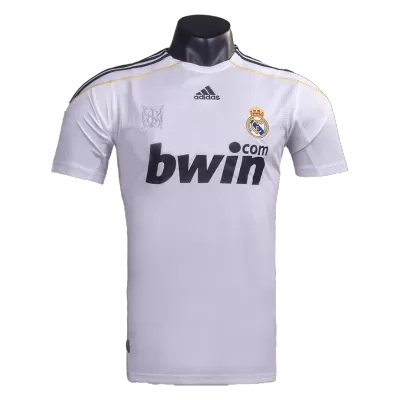 Real Madrid Home Jersey Retro 2009/10 - gojersey