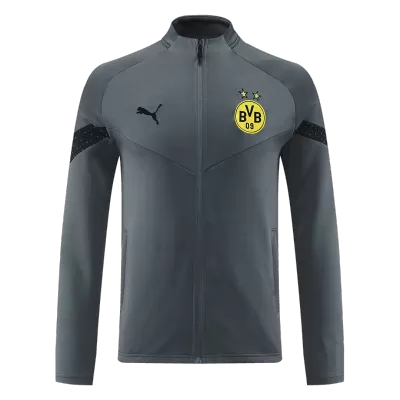 Borussia Dortmund Training Jacket 2022/23 Gray - gojersey