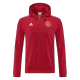 Manchester United Hoodie Sweatshirt Kit 2022/23 - Red (Top+Pants) - gojerseys