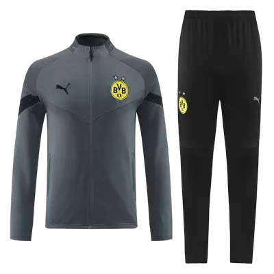 Borussia Dortmund Training Kit 2022/23 - Gray (Jacket+Pants) - gojersey