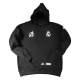 Real Madrid Sweater Hoodie 2022/23 - Black - gojerseys