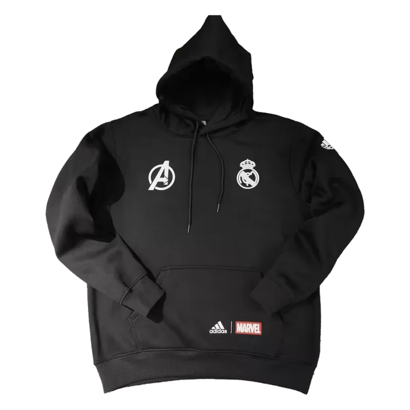 Real Madrid Sweater Hoodie 2022/23 - Black - gojersey