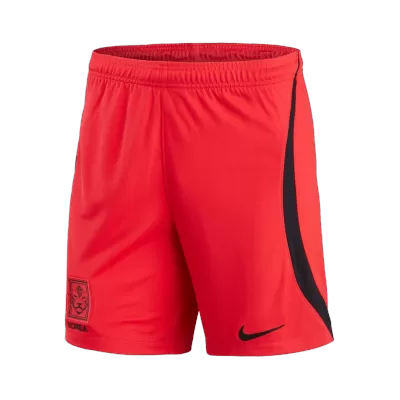 South Korea Home Soccer Shorts 2022 - gojersey