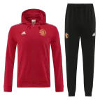 Manchester United Hoodie Sweatshirt Kit 2022/23 - Red (Top+Pants) - goaljerseys