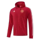 Manchester United Hoodie Sweatshirt Kit 2022/23 - Red (Top+Pants) - gojerseys