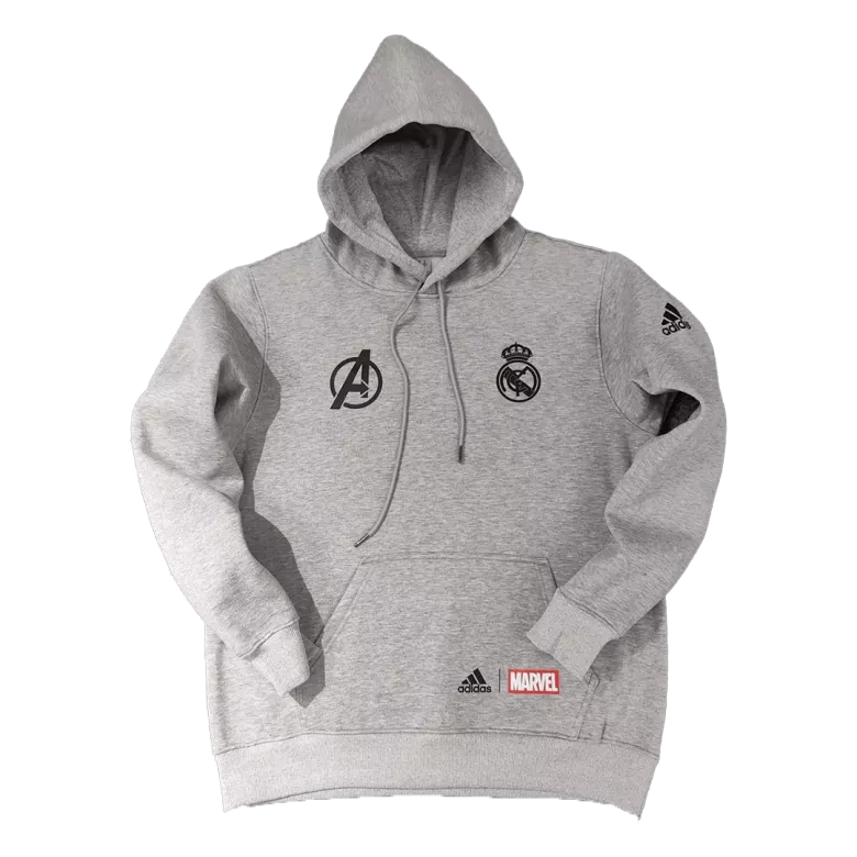 Real Madrid Sweater Hoodie 2022/23 - Gray - gojersey