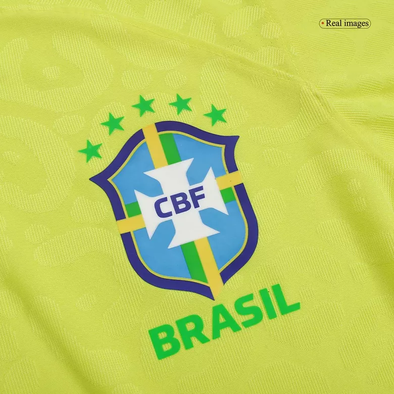 Brazil FABINHO #15 Home Jersey Authentic 2022 - gojersey