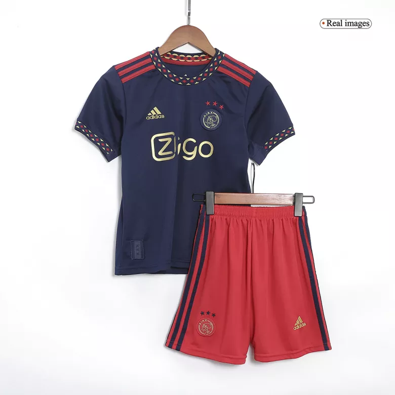 Ajax Home Jersey Kit 2022/23 Kids(Jersey+Shorts) - gojersey