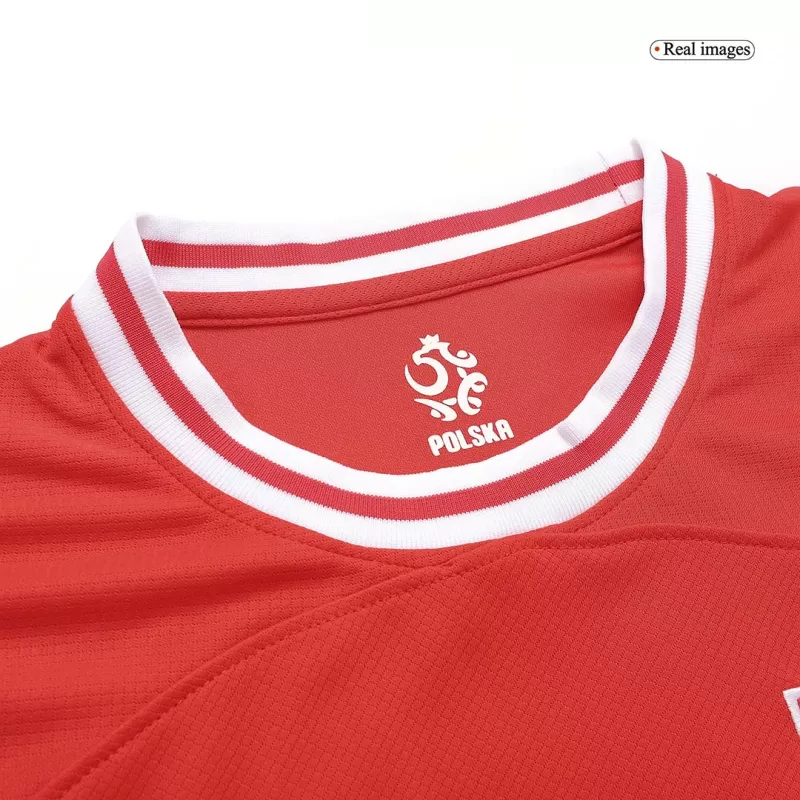 Poland LEWANDOWSKI #9 Away Jersey 2022 - gojersey