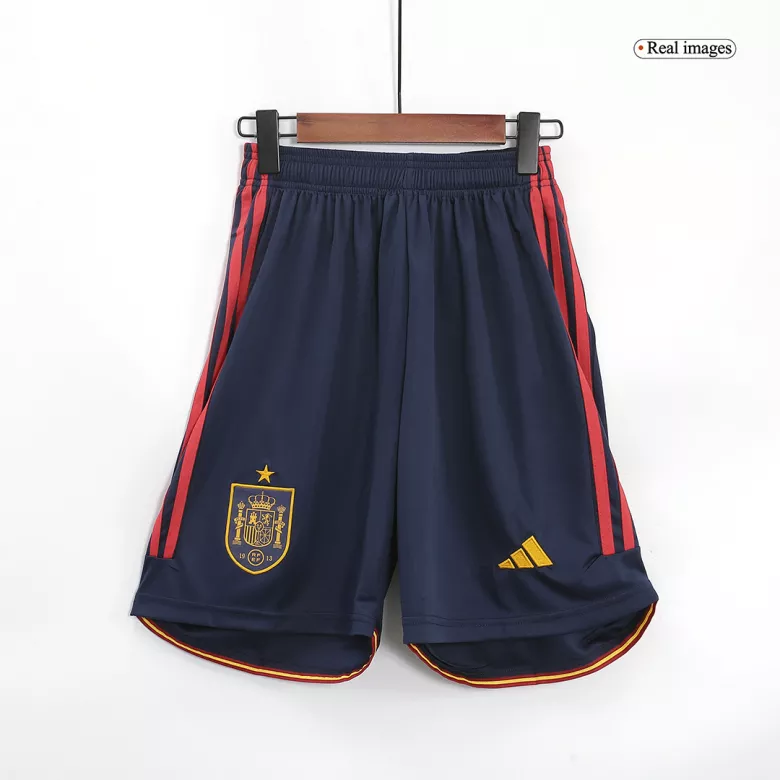 Spain Home Soccer Shorts 2022 - gojersey