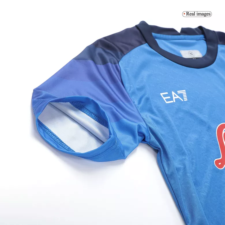 Napoli Home Jersey Kit 2022/23 Kids(Jersey+Shorts+Socks) - gojersey