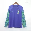 Brazil Away Jersey 2022 - Long Sleeve - goaljerseys