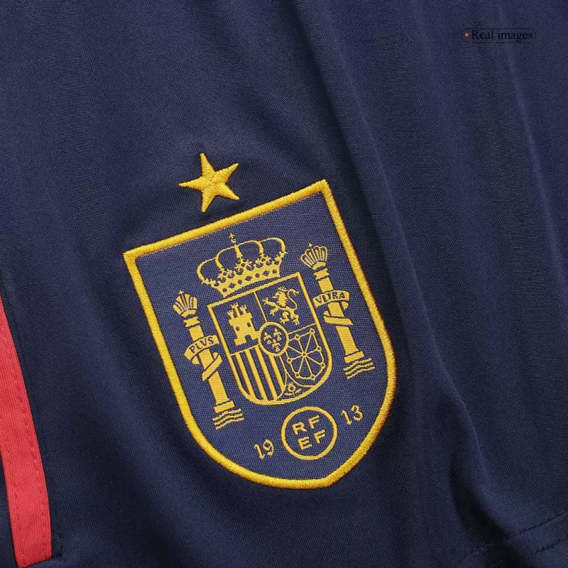 Spain Home Soccer Shorts 2022 - gojersey