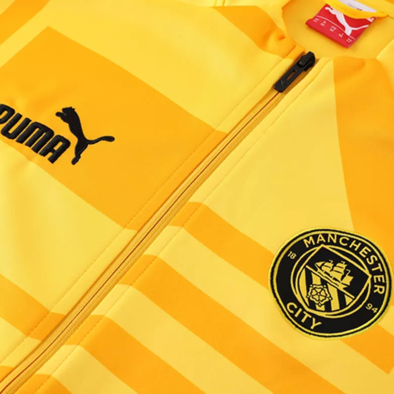Manchester City Training Kit 2022/23 - Yellow (Jacket+Pants) - gojersey