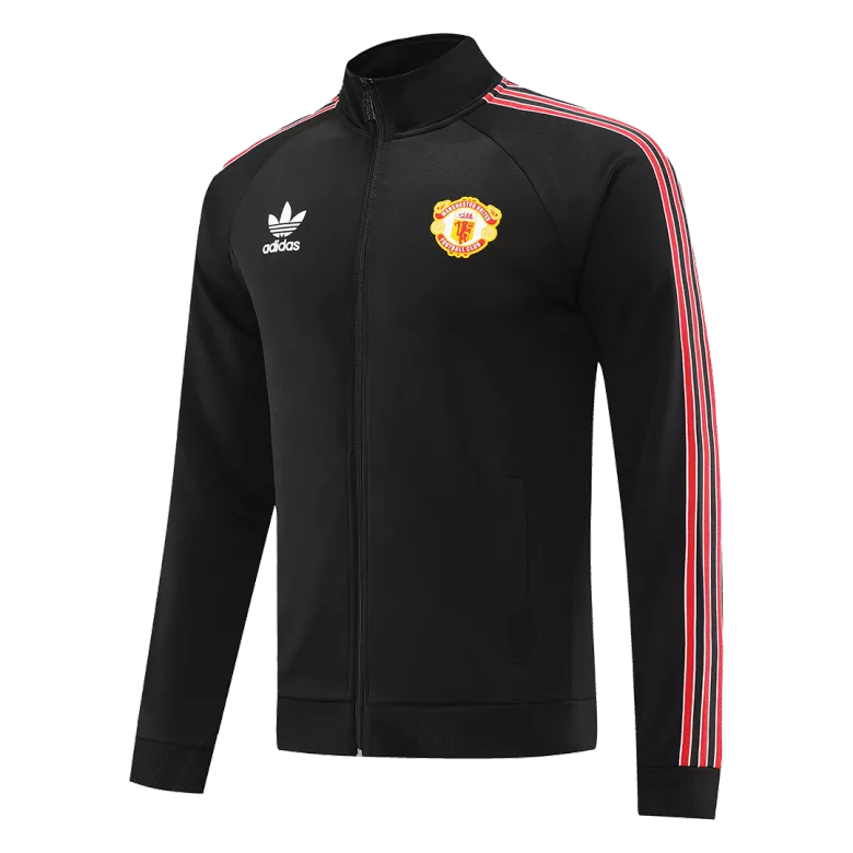 Manchester United Training Kit 2022/23 - Black (Jacket+Pants) - gojersey