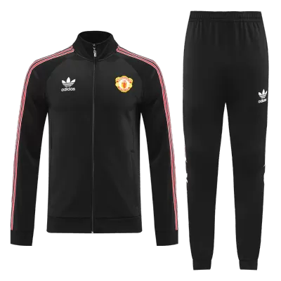 Manchester United Training Kit 2022/23 - Black (Jacket+Pants) - gojersey