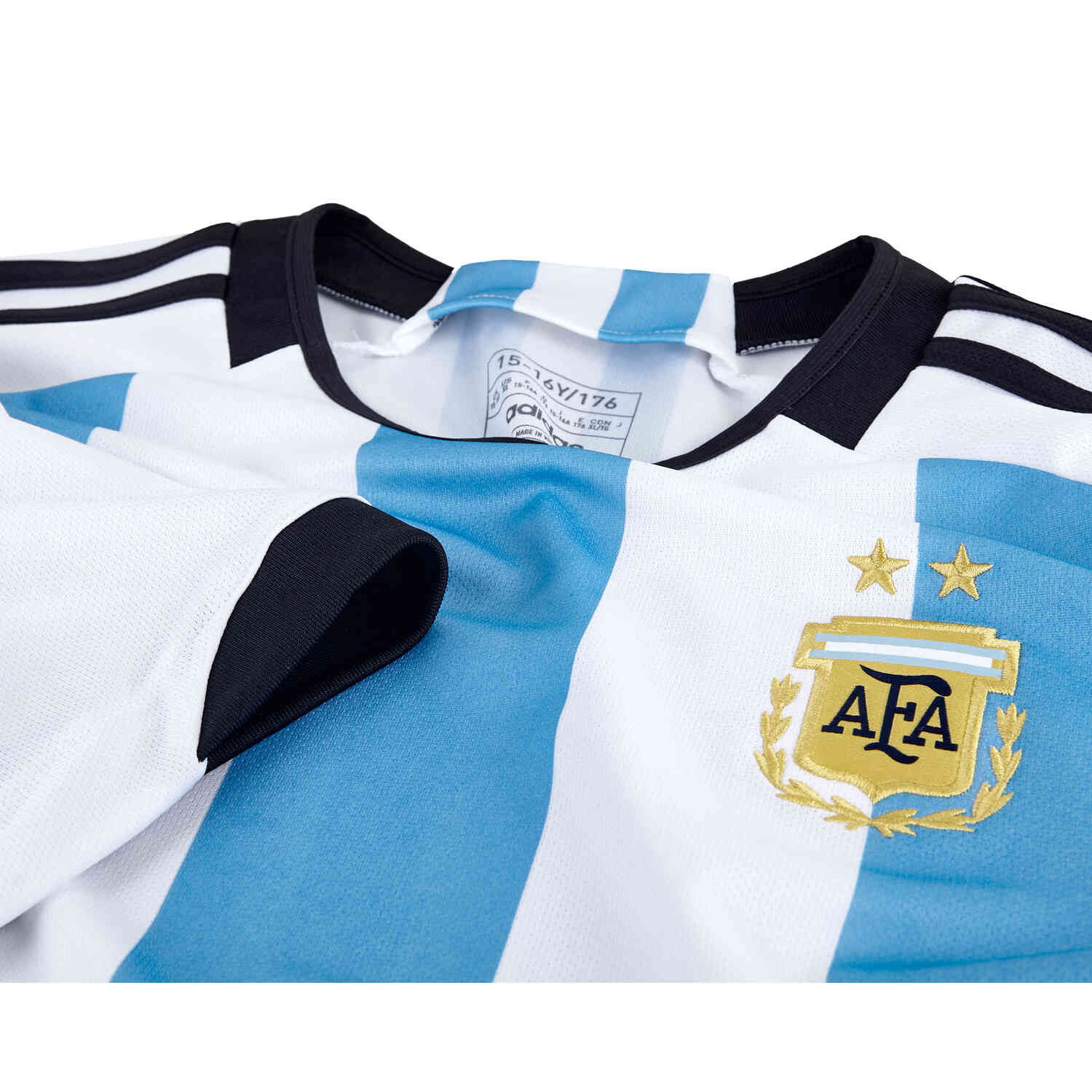 Lionel Messi 10 Argentina 22/23 Home Jersey Kit SideJersey